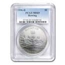 1996-D Olympic Rowing $1 Silver Commem MS-69 PCGS 1996-D Olympic Rowing $1 Silver Commem MS-69 PCGS